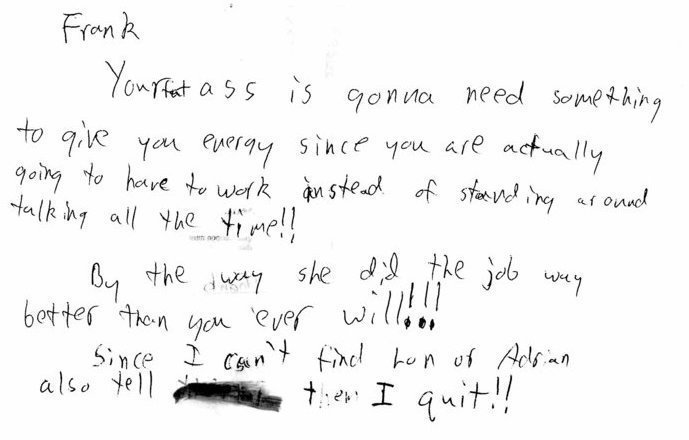 25 Ridiculously Funny Resignation Letters