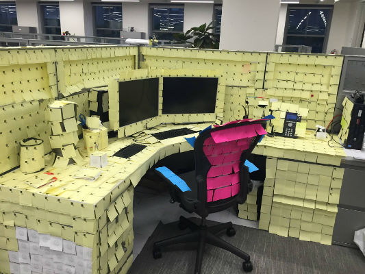 20 Office Pranks Your Coworkers Won't See Coming