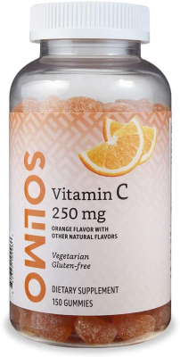 Solimo Vitamin C plastic jar