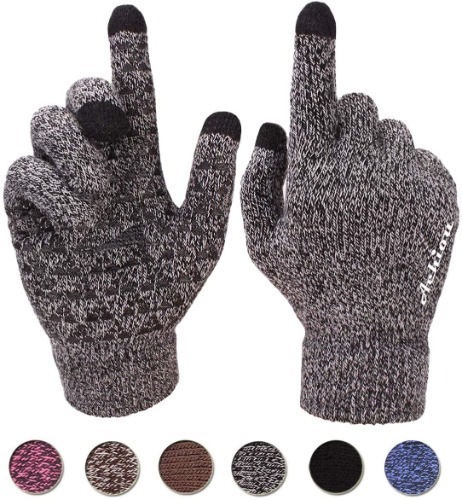 Achiou Winter Knit Gloves