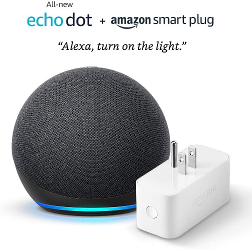 Amazon Echo Dot with Smart Plug