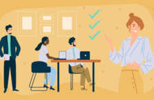 Interview scene answering ‘What Are Your Career Development Goals?' question