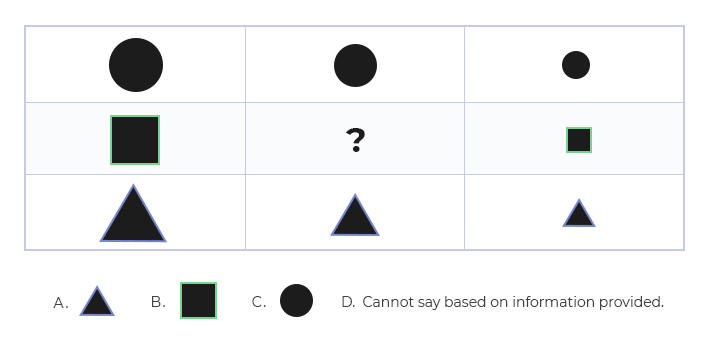 Analytical reasoning example