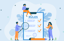 Rules you've broken at work without realizing showing list of rules