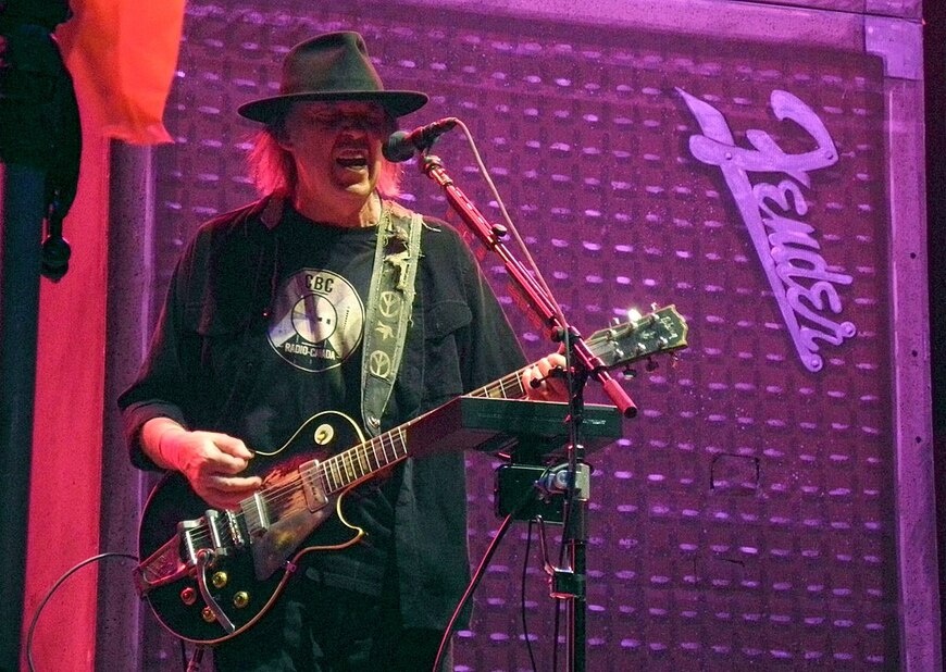 Neil Young - highly paid musician