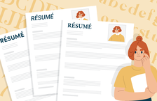 Woman considering the different resume fonts available and which one to choose