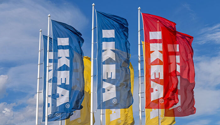 IKEA - Swedish furniture retailer is one of the most eco-friendly companies