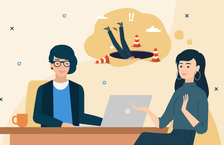Person wondering how to answer the question: tell me about a time you failed at work