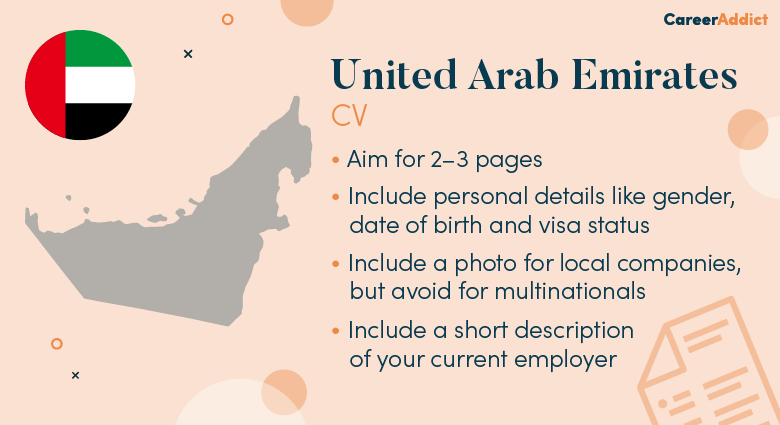 United Arab Emirates CV