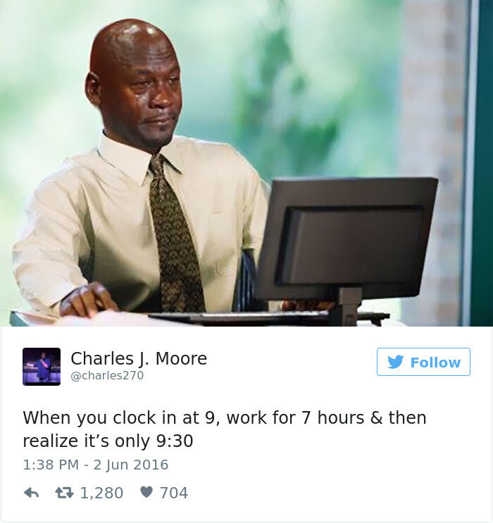 Work for 7 hours meme
