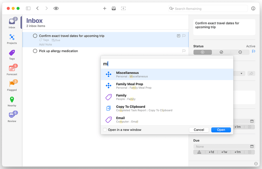 OmniFocus