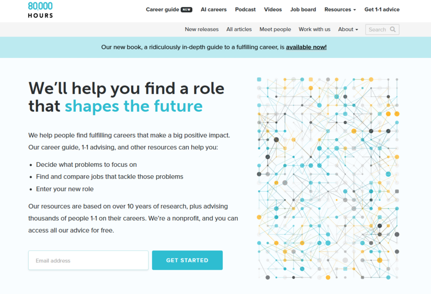 80,000 hours homepage